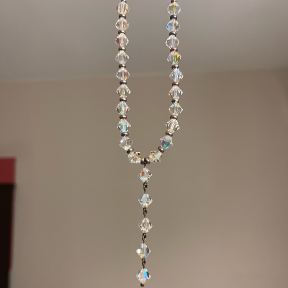 Crystal Necklace and Earring set - Picture 1 of 7